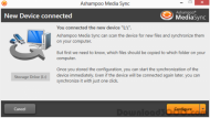 Ashampoo Media Sync screenshot